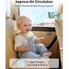 imageAMACOOL Baby Stroller Fan Rechargeable Portable Clip on Fan 17H Cooling with 5 Speeds LED Display 360Rotate Personal Cooling Fans for Car Seat Crib Travel Camping Gifts for New ParentsGreen