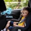 imageAMACOOL Battery Operated Stroller Fan Flexible Tripod Clip On Fan with 3 Speeds and Rotatable Handheld Personal Fans for Car Seat Crib Bike Treadmill BlueBlue