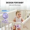 imageAMACOOL Battery Operated Stroller Fan Flexible Tripod Clip On Fan with 3 Speeds and Rotatable Handheld Personal Fans for Car Seat Crib Bike Treadmill BluePurple