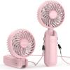imageAMACOOL Handheld Fan Foldable 5000mAh Rechargeable Hand Fans with Powerful Cooling 4 Speeds LED Display Portable Fan for TravelConcertsMakeupLashOutdoor EventsGifts WomenPink