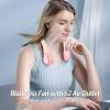 imageAMACOOL Bladeless Neck Fan Portable Personal Fan 5000mAh Rechargeable Battery Operated Wearable Fan for Women Men Outdoor Sport Travel Patio Garden Work Home KitchenBlackPink