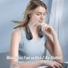 imageAMACOOL Bladeless Neck Fan Portable Personal Fan 5000mAh Rechargeable Battery Operated Wearable Fan for Women Men Outdoor Sport Travel Patio Garden Work Home KitchenBlackBlack
