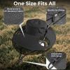 imageAMACOOL Neck Fan Battery Operated Neckband Fan HandFree Wearable Personal Fan for Hot Flashes Home Office Travel Outdoor Sports WhiteBlack