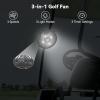 imageAMACOOL Magnetic Golf Cart Fan Compatible with EZGO Club Car Yamaha 5000mAh Rechargeable Portable Fan with 3 Powerful Wind Speeds 40HRS Running Golf Cart Essential Accessories10000mAh