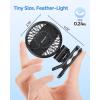 imageAMACOOL Mini Baby Fan with Clip for CarrierBaby Car SeatBassinet 3Speed Portable Fan 10H Cooling Rechargeable Ultra Light 024 lb Safe Gaps 360 Rotatable for Diaper Backpack Stroller Travel