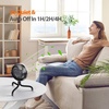 image:imageAMACOOL 10000mAh Portable Stroller Fan 48H Ultralong Running 7 inch Battery Operated Baby Fan with Light Timer Rechargeable Clip on Fan for Car Seat Treadmill Golf Cart Camping Travel Essentials