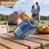 image:imageAMACOOL Mini Portable Waist Fan Clip on Gifts for Father Him Men Dad Husband 13000RPM RapidCooling Personal Neck Fans Wearable Shirt Belt Fan for Women Men Outdoor Work Jobsite Travel CampingNavy