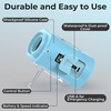 image:imageAMACOOL Mini Portable Waist Fan Clip on Gifts for Father Him Men Dad Husband 13000RPM RapidCooling Personal Neck Fans Wearable Shirt Belt Fan for Women Men Outdoor Work Jobsite Travel CampingOasis Cornflower Gloss