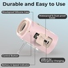 image:imageAMACOOL Mini Portable Waist Fan Clip on Gifts for Father Him Men Dad Husband 13000RPM RapidCooling Personal Neck Fans Wearable Shirt Belt Fan for Women Men Outdoor Work Jobsite Travel CampingRose Quartz