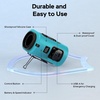 image:imageAMACOOL Mini Portable Waist Fan Clip on Gifts for Father Him Men Dad Husband 13000RPM RapidCooling Personal Neck Fans Wearable Shirt Belt Fan for Women Men Outdoor Work Jobsite Travel CampingBlue