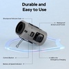 image:imageAMACOOL Mini Portable Waist Fan Clip on Gifts for Father Him Men Dad Husband 13000RPM RapidCooling Personal Neck Fans Wearable Shirt Belt Fan for Women Men Outdoor Work Jobsite Travel CampingGrey