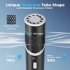 image:imageAMACOOL Portable Handheld Turbo Fan with Rotatable Head Gifts for Mother Mom Wife Her Girl Metal Tube Body with 14000RPM Mini Yet Powerful Pocket Fan for Women Makeup Beach Travel Essentials 2026Black