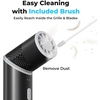 image:imageAMACOOL Portable Handheld Turbo Fan with Rotatable Head Gifts for Mother Mom Wife Her Girl Metal Tube Body with 14000RPM Mini Yet Powerful Pocket Fan for Women Makeup Beach Travel Essentials 2026Black