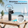 image:imageAMACOOL Portable Handheld Turbo Fan with Rotatable Head Gifts for Mother Mom Wife Her Girl Metal Tube Body with 14000RPM Mini Yet Powerful Pocket Fan for Women Makeup Beach Travel Essentials 2026Black