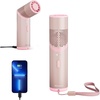 image:imageAMACOOL Portable Handheld Turbo Fan with Rotatable Head Gifts for Mother Mom Wife Her Girl Metal Tube Body with 14000RPM Mini Yet Powerful Pocket Fan for Women Makeup Beach Travel Essentials 2026Pink