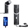 image:imageAMACOOL Portable Handheld Turbo Fan with Rotatable Head Gifts for Mother Mom Wife Her Girl Metal Tube Body with 14000RPM Mini Yet Powerful Pocket Fan for Women Makeup Beach Travel Essentials 2026Black