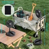 image:imageAMACOOL 10 Foldable Oscillating Fan 20000mAh Battery Operated with Remote amp Timer Height Adjustable Portable Standing Fan Quiet USB Output for Camping RV Picnic Home Office Outdoor8 inch