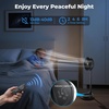 image:imageAMACOOL 10 Foldable Oscillating Fan 20000mAh Battery Operated with Remote amp Timer Height Adjustable Portable Standing Fan Quiet USB Output for Camping RV Picnic Home Office Outdoor8 inch