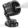 image:imageSonicChill Portable Misting Fan with VacAero FineMist 20000mAh Battery 75H Max Runtime 600ml Tank Instant Cools 10F at 5ft 90Oscillation amp Tilt Indoor Outdoor Garage RV Stadium Beach Essentials